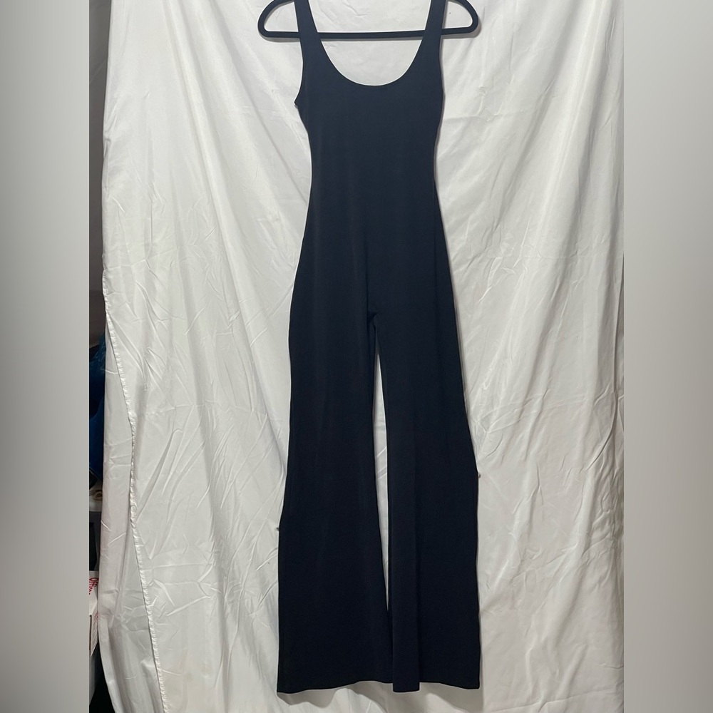 Athletic Black Jumpsuit